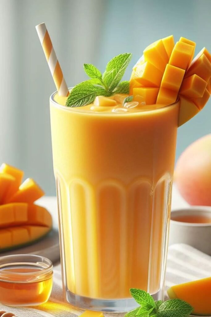 Fresh mango juice
